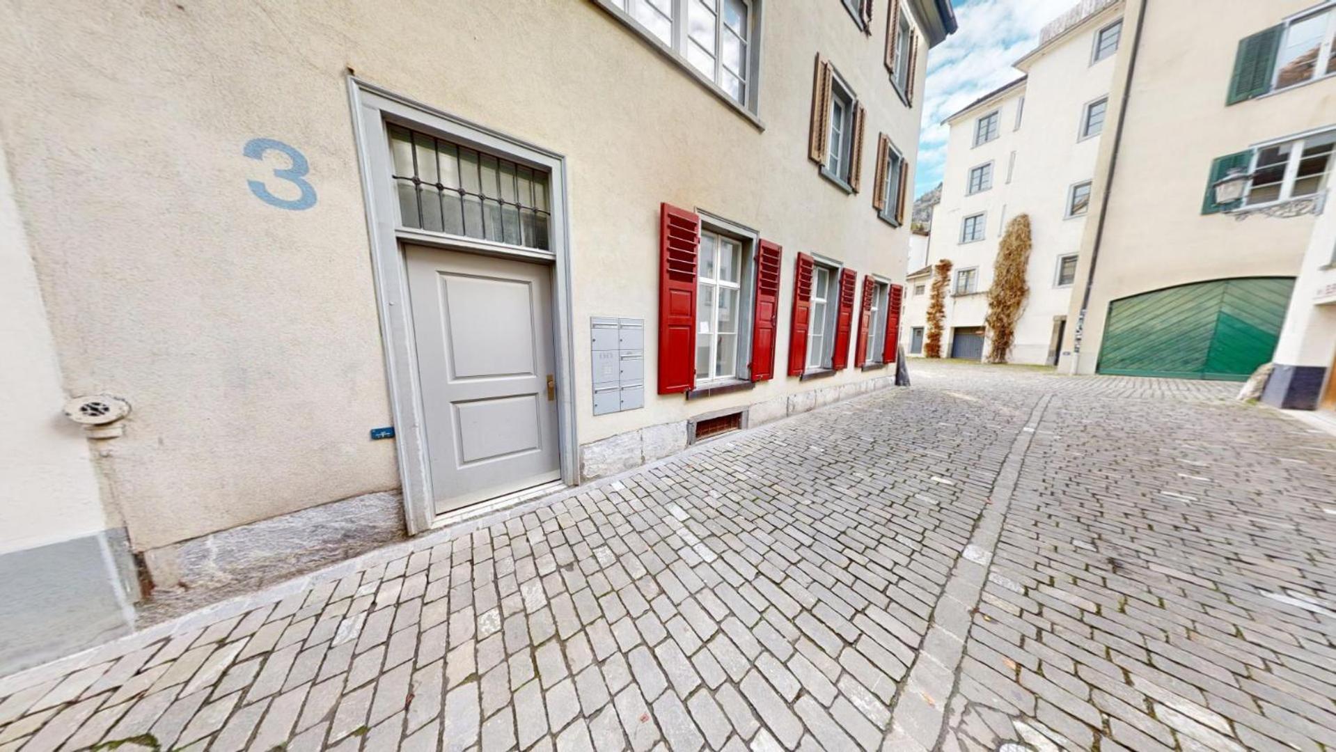 2 Zimmerwohnung - Zentral - 65“ Tv - Arbeitsplatz Chur Exterior photo